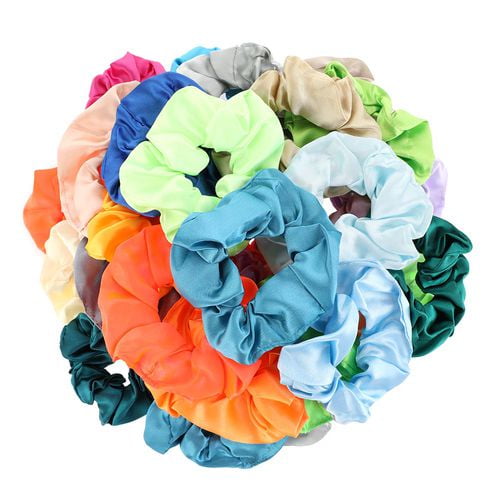Luxxii Pretty Cotton Colorful Paisley Scrunchies Ponytail Elastic Band 12 Pack Luxxii Pretty Cotton Colorful Paisley Scrunchies Ponytail Elastic Band 12 Pack